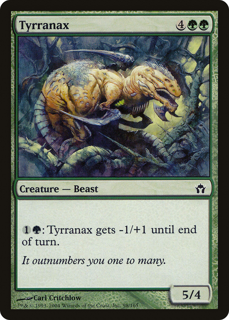 Tyrranax Card Image