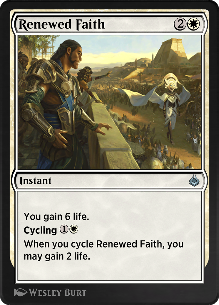 Renewed Faith Card Image