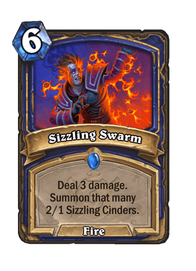 Sizzling Swarm Card Image