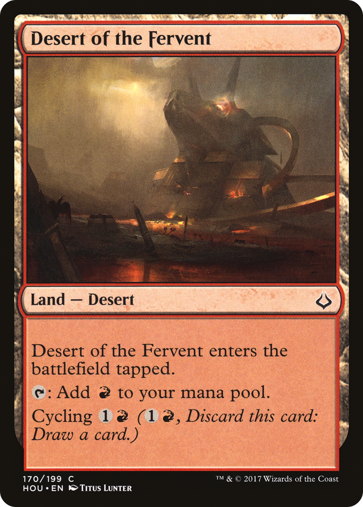 Desert of the Fervent Card Image