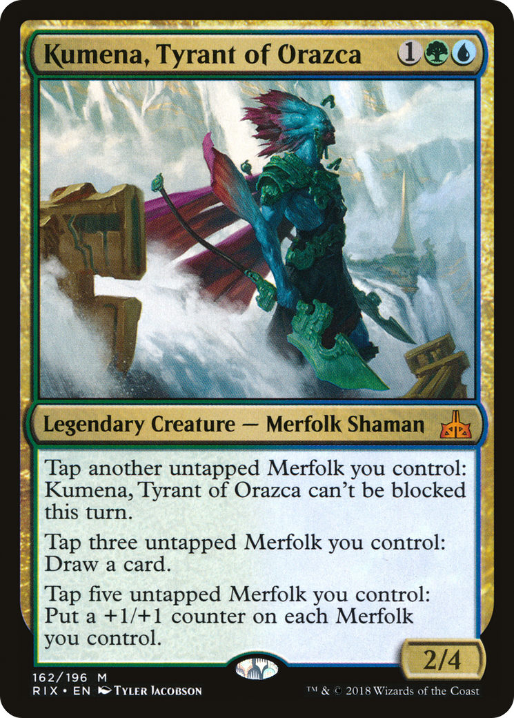 Kumena, Tyrant of Orazca Card Image