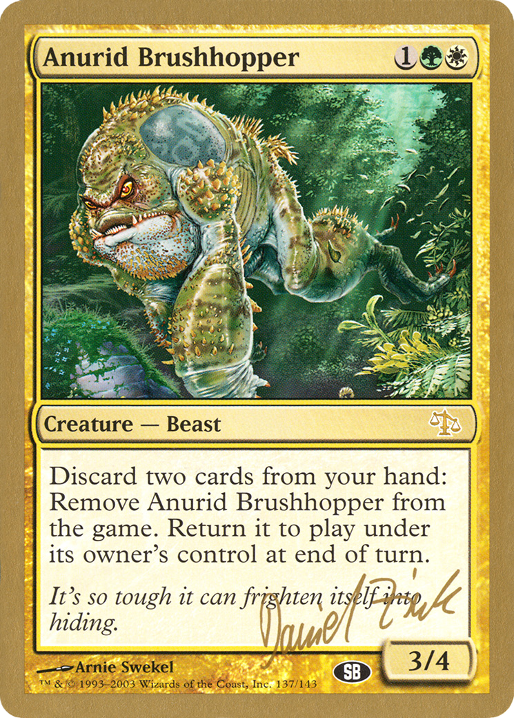 Anurid Brushhopper Card Image