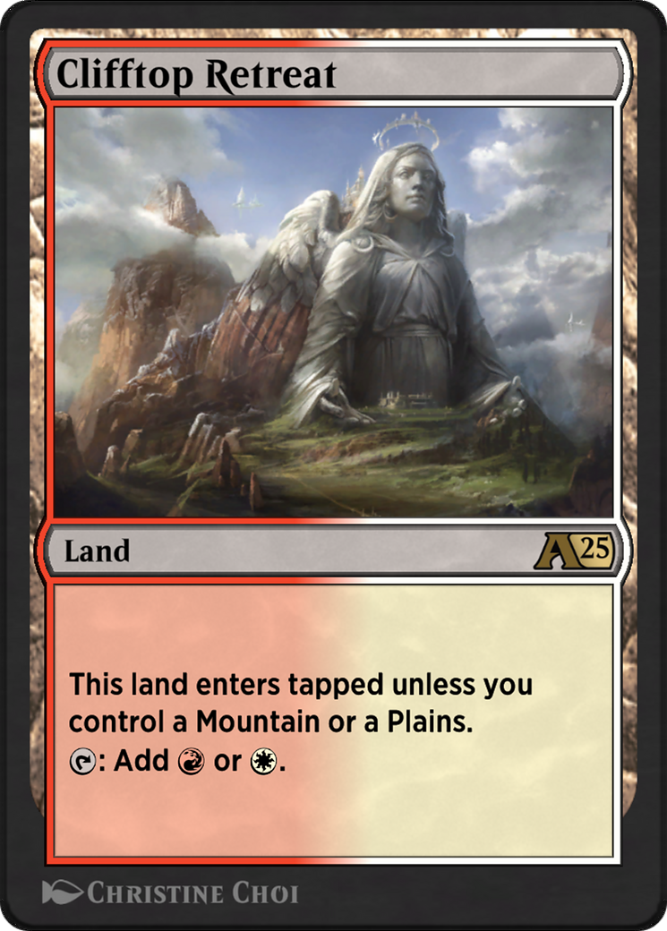 Clifftop Retreat Card Image