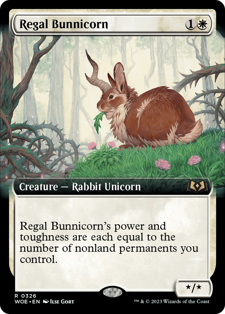 Regal Bunnicorn Card Image