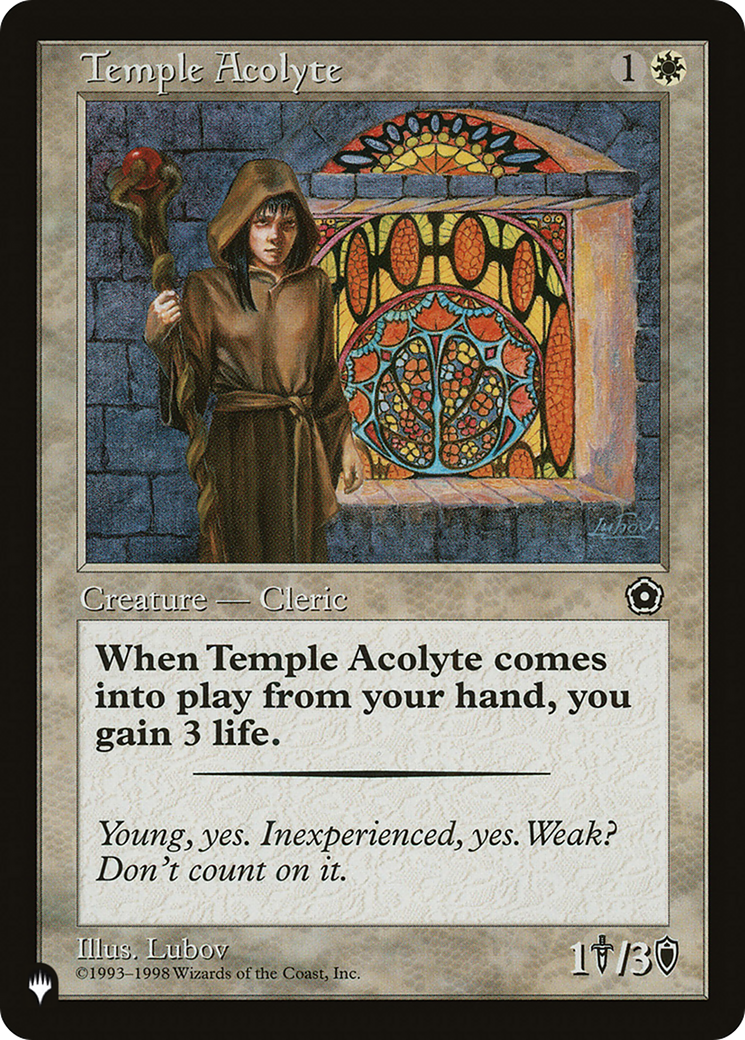 Temple Acolyte Card Image