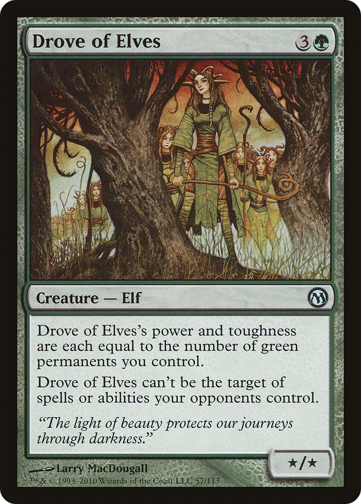 Drove of Elves Card Image