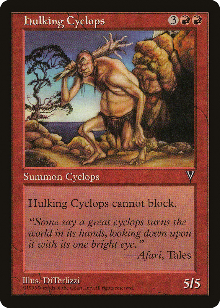 Hulking Cyclops Card Image