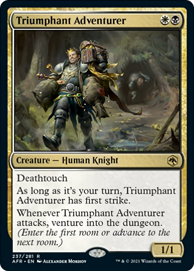 Triumphant Adventurer Card Image
