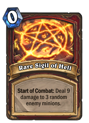 Rare Sigil of Hell Card Image
