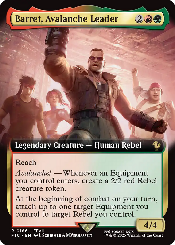 Barret, Avalanche Leader Card Image