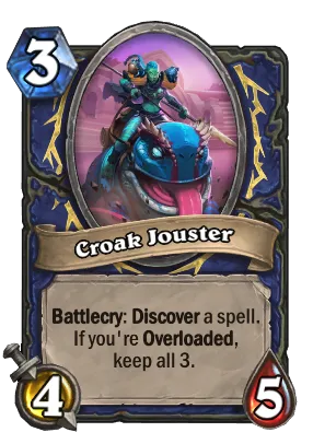 Croak Jouster Card Image