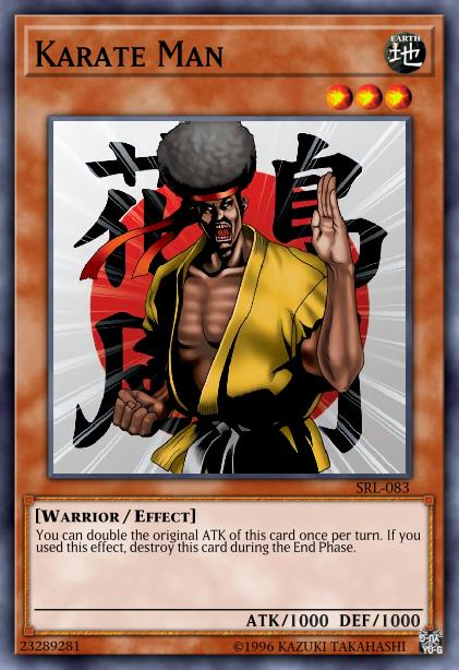 Karate Man Card Image