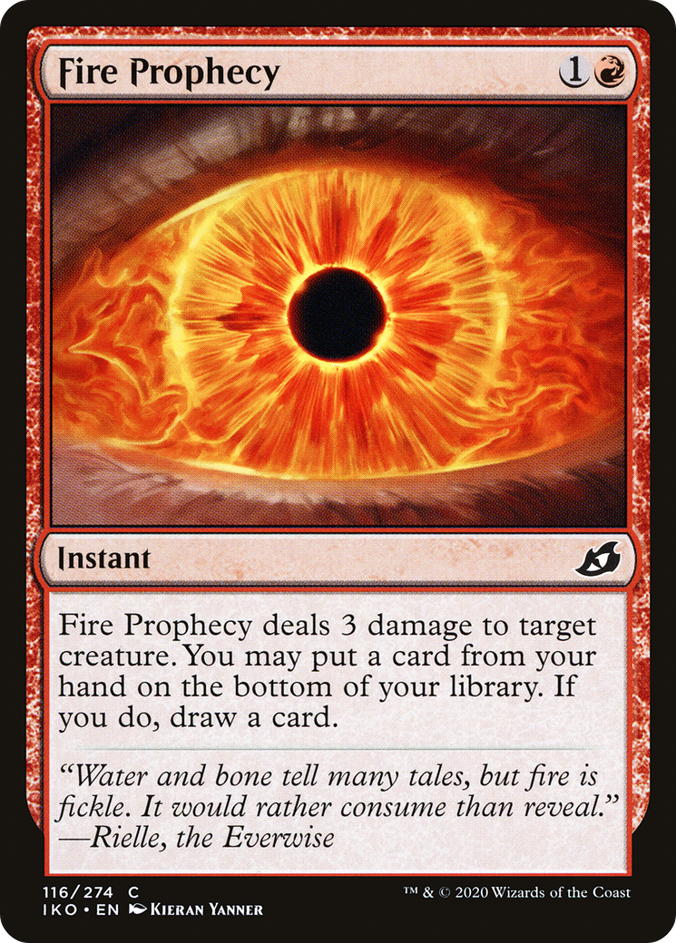 Fire Prophecy Card Image