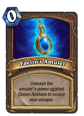 Faelin's Amulet Card Image