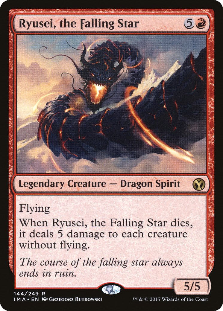 Ryusei, the Falling Star Card Image