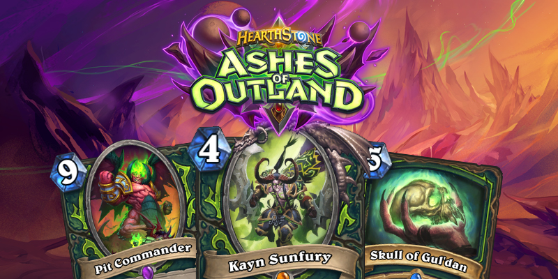 Our Thoughts on Hearthstone's Ashes of Outland Demon Hunter Cards