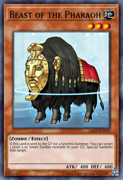 Beast of the Pharaoh Card Image