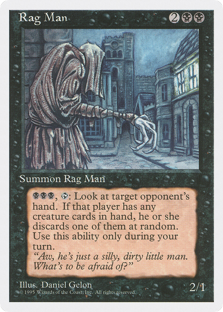 Rag Man Card Image