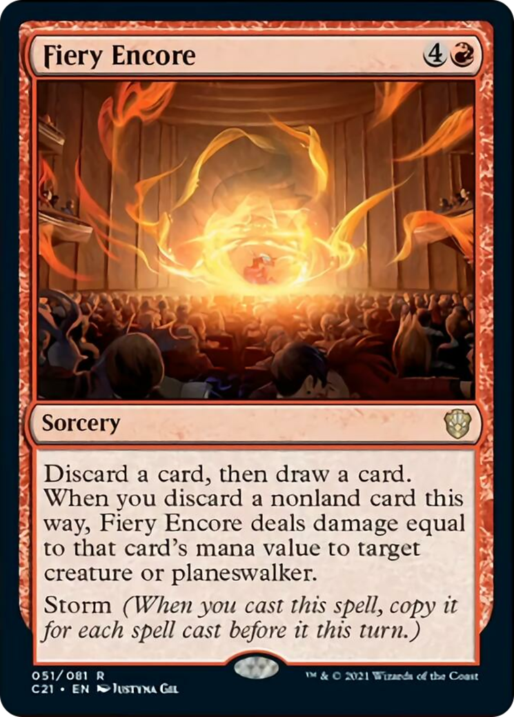 Fiery Encore Card Image