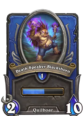 Death Speaker Blackthorn Card Image