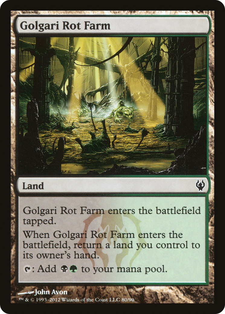 Golgari Rot Farm Card Image