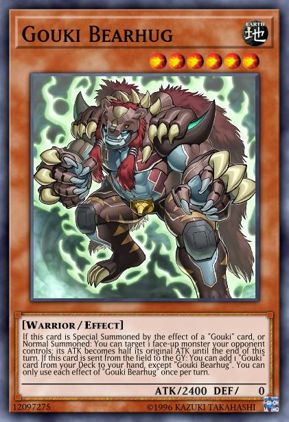 Gouki Bearhug Card Image