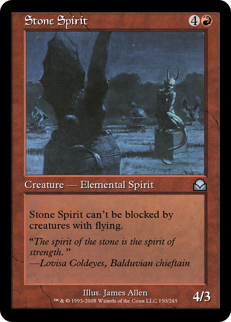 Stone Spirit Card Image