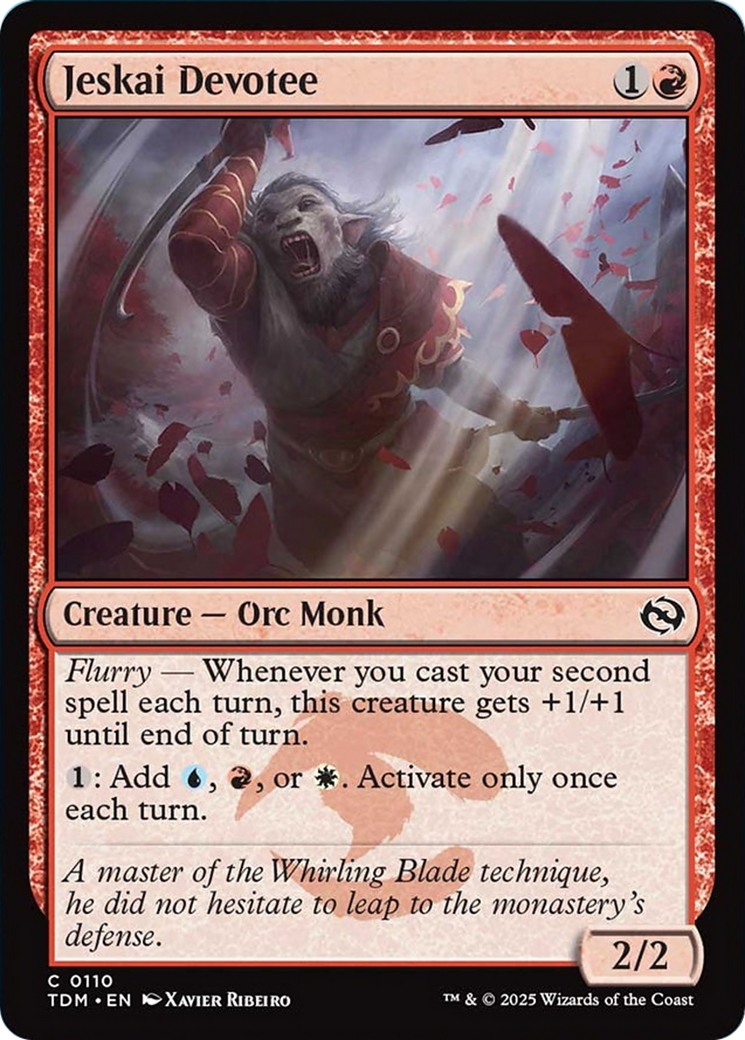 Jeskai Devotee Card Image