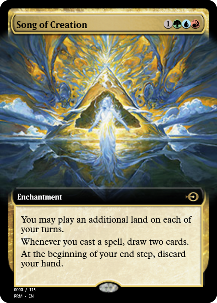 Song of Creation Card Image