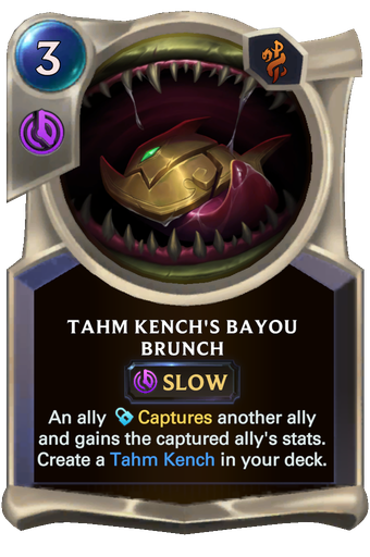 Tahm Kench's Bayou Brunch Card Image