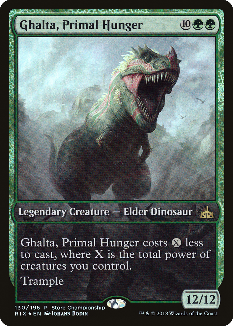 Ghalta, Primal Hunger Card Image