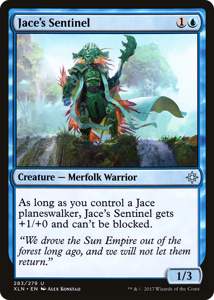 Jace's Sentinel Card Image