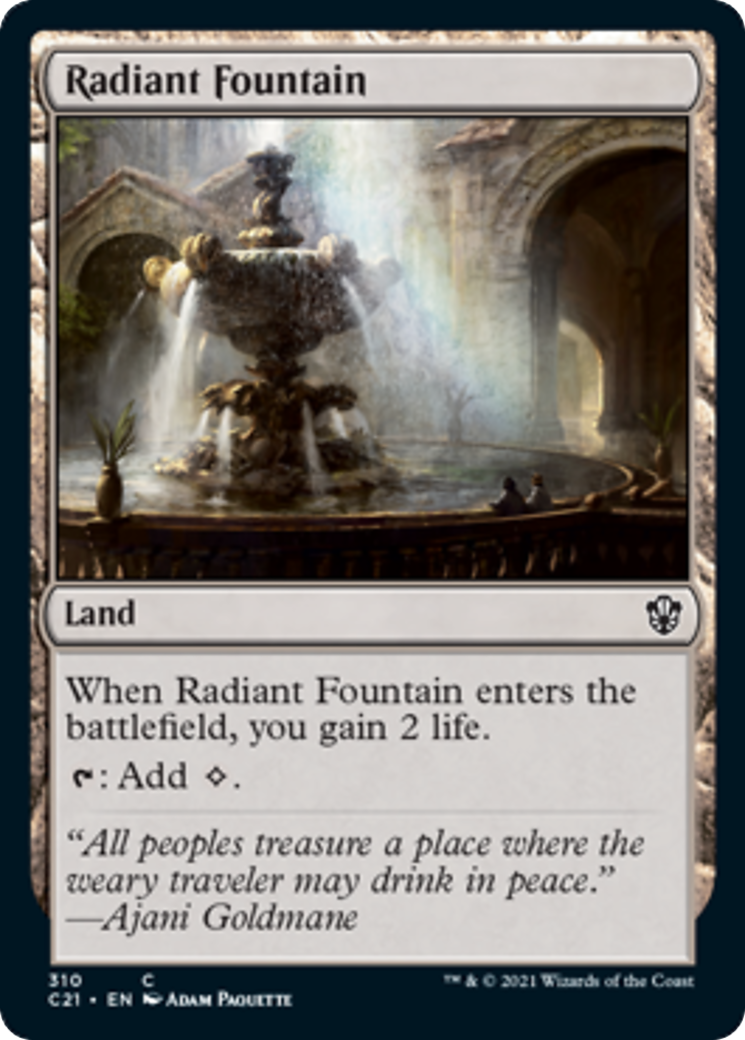 Radiant Fountain Card Image