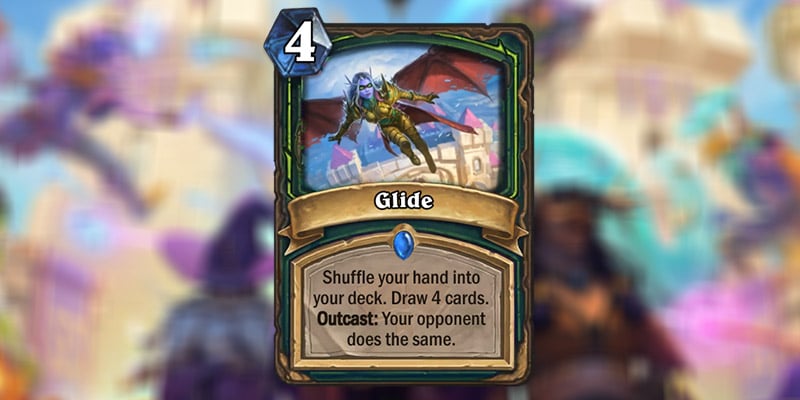 Glide is a New Demon Hunter Card Revealed for Hearthstone's Scholomance Academy Expansion