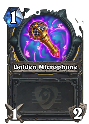 Golden Microphone Card Image