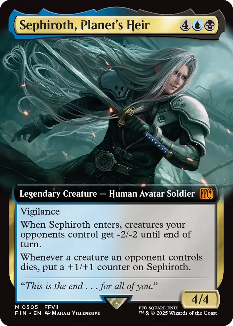 Sephiroth, Planet's Heir Card Image