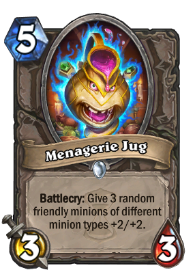 Menagerie Jug Card Image