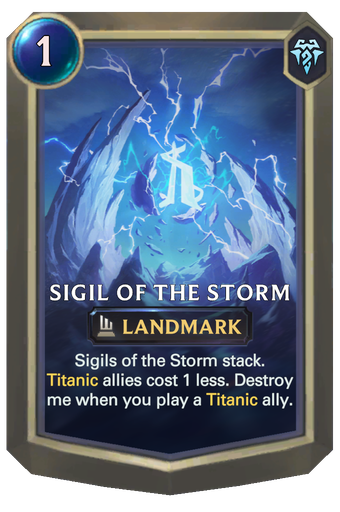 Sigil of the Storm Card Image