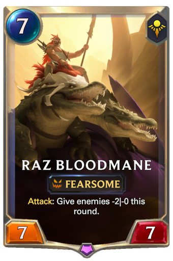 Raz Bloodmane Card Image