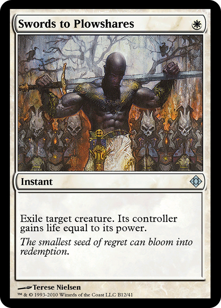 Swords to Plowshares Card Image