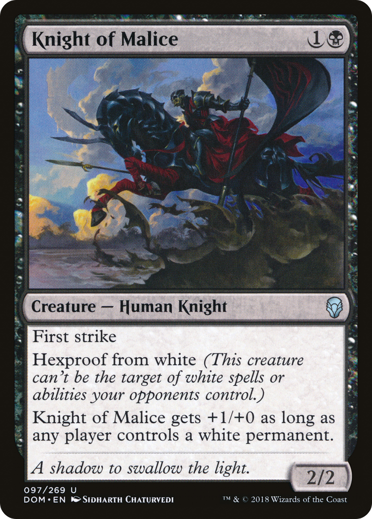 Knight of Malice Card Image