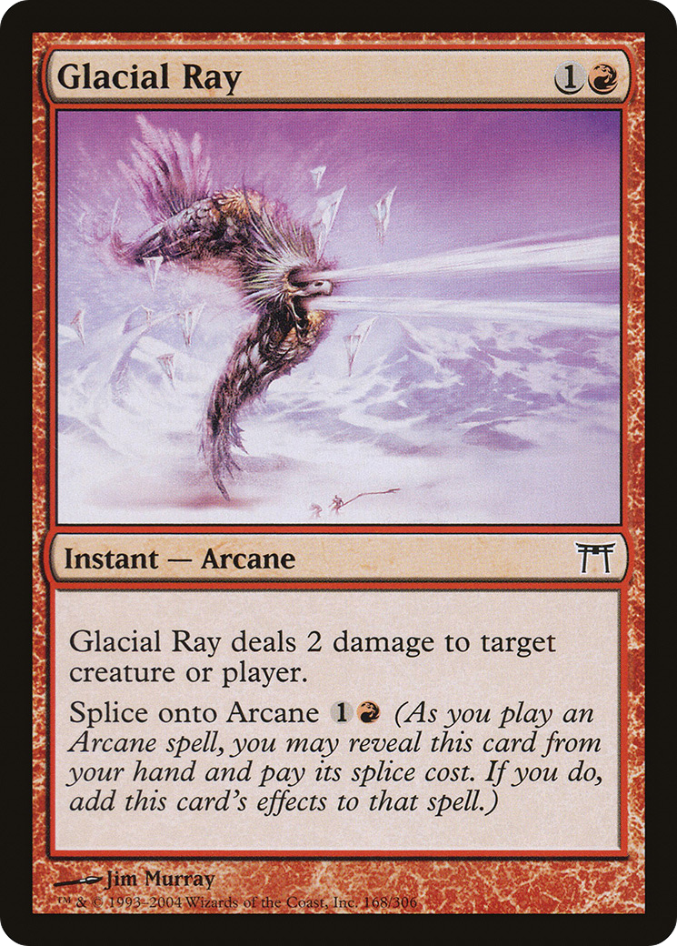 Glacial Ray Card Image