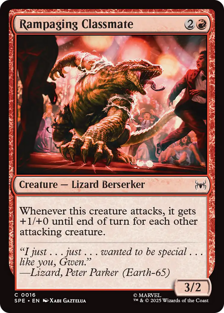 Rampaging Classmate Card Image