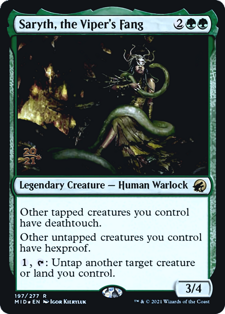 Saryth, the Viper's Fang Card Image