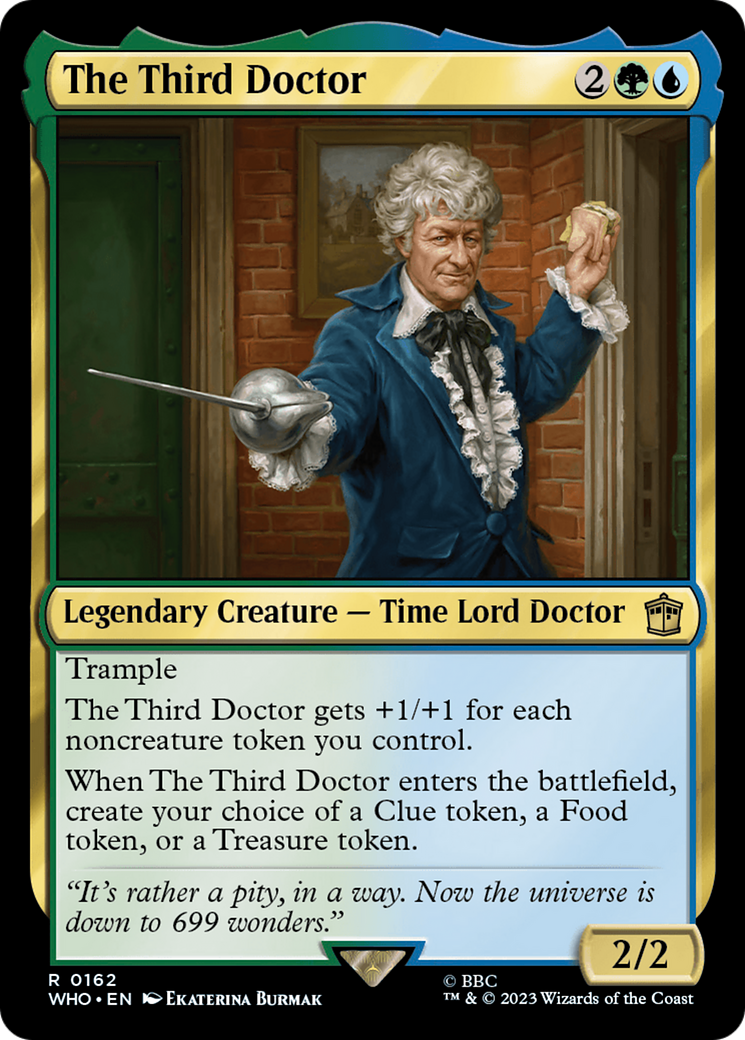 The Third Doctor Card Image