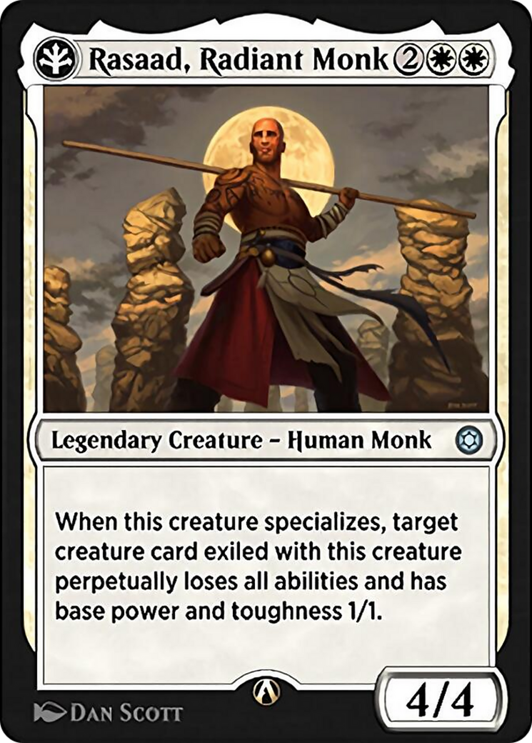 Rasaad, Radiant Monk Card Image