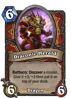 Draconic Herald Card Image