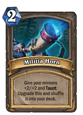 Militia Horn Card Image