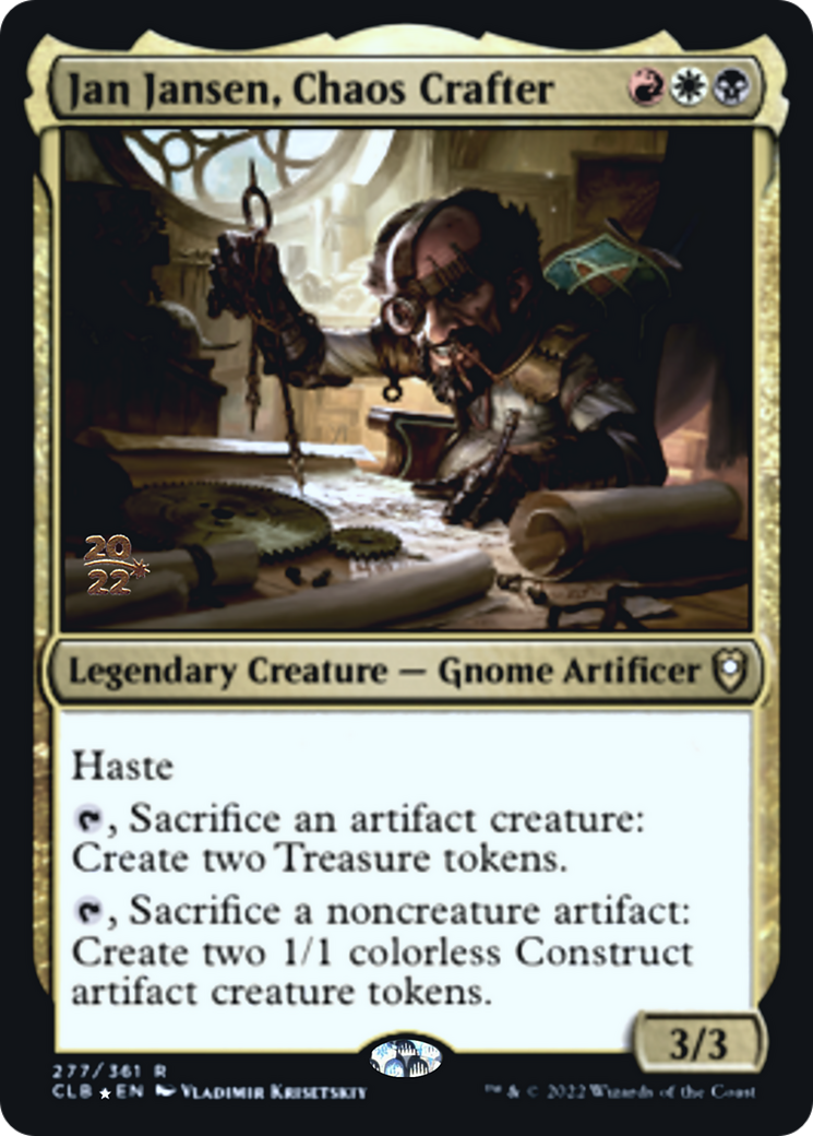 Jan Jansen, Chaos Crafter Card Image