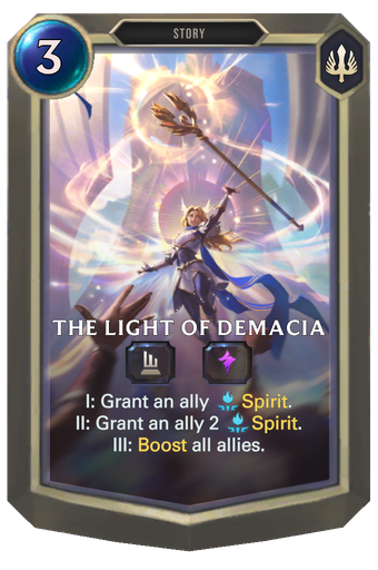 The Light of Demacia Card Image